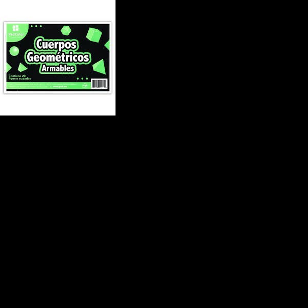 ALBUM CUERPOS GEOMETRICOS 1371 PADI E.10 C.180